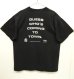 画像2: 90'S GODZILLA 両面プリント オフィシャル Tシャツ BLACK (VINTAGE) (2)