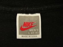 他の写真1: 90'S NIKE 銀タグ シングルステッチ ロゴ Tシャツ ブラック USA製 (VINTAGE)