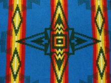 他の写真1: PENDLETON ウールラグ ネイティブ柄 140cm x 125cm USA製 (USED)