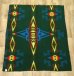 画像2: PENDLETON ウールラグ ネイティブ柄 140cm x 125cm USA製 (USED) (2)