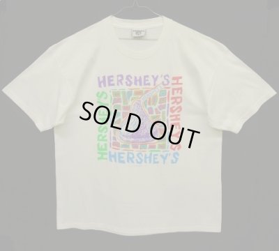 画像1: 90'S HERSHEY'S 半袖 Tシャツ ホワイト USA製 (VINTAGE)