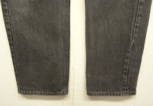 他の写真2: 90'S LEVIS 501 デニム 先染めBLACK USA製 W34L30 (VINTAGE)