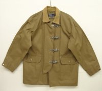 90'S RALPH LAUREN 襟コーデュロイ ファイヤーマンジャケット ダークベージュ (VINTAGE)