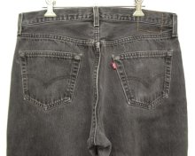 他の写真3: 90'S LEVIS 501 デニム ブラック USA製 W36L30 (VINTAGE)