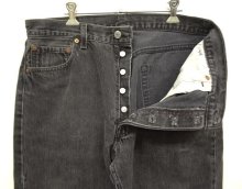 他の写真1: 90'S LEVIS 501 デニム ブラック USA製 W36L30 (VINTAGE)