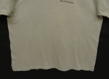 他の写真3: 90'S FBI SAN FRANCISCO 胸プリント シングルステッチ 半袖 Tシャツ グレー USA製 (VINTAGE)