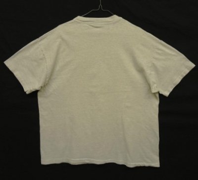 画像4: 90'S FBI SAN FRANCISCO 胸プリント シングルステッチ 半袖 Tシャツ グレー USA製 (VINTAGE)