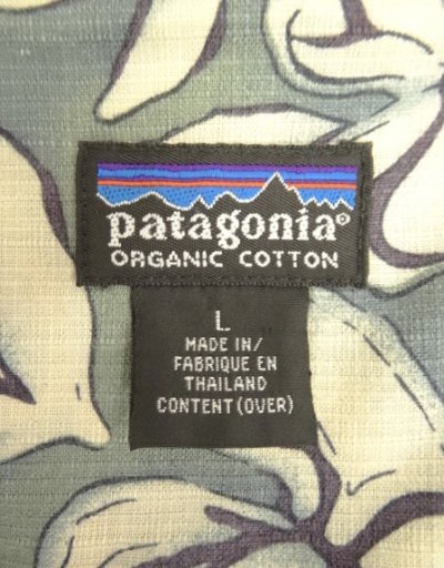 画像2: 01'S PATAGONIA コットン 半袖 オープンカラーシャツ 総柄 (VINTAGE)