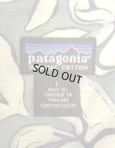 画像2: 01'S PATAGONIA コットン 半袖 オープンカラーシャツ 総柄 (VINTAGE)