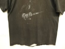 他の写真2: 90'S BOB MARLEY 両面プリント 半袖 Tシャツ フェードブラック (VINTAGE)