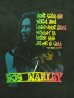 画像2: 90'S BOB MARLEY 両面プリント シングルステッチ 半袖 Tシャツ ブラック USA製 (VINTAGE) (2)