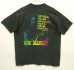 画像1: 90'S BOB MARLEY 両面プリント シングルステッチ 半袖 Tシャツ ブラック USA製 (VINTAGE) (1)