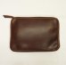 画像6: FERNAND LEATHER "CLUTCH BAG W/ZIP" オールレザー クラッチバッグ ブラウン USA製 (USED)