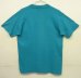 画像4: 90'S FRUIT OF THE LOOM シングルステッチ 耳付きポケット 半袖 Tシャツ ターコイズ USA製 (VINTAGE) (4)