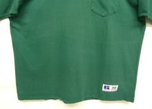 他の写真3: 90'S RUSSELL ATHLETIC "HIGH COTTON" ポケット付き 半袖 Tシャツ グリーン USA製 (VINTAGE)