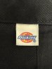 画像2: 80'S DICKIES 874 チビタグ ワークパンツ ブラック W36L30 USA製 (VINTAGE) (2)