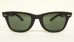 画像1: 80'S B&L ボシュロム製 RAY-BAN "WAYFARER" サングラス ブラック USA製 (VINTAGE) (1)