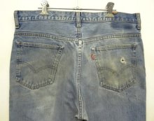 他の写真3: 70'S LEVIS 517 "66前期モデル" 内股シングル バック裏シングル デニム インディゴ 刻印2 42TALONジップ USA製 W36L29 (VINTAGE)