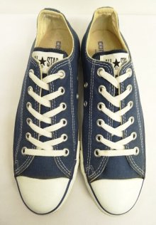 他の写真1: 90'S CONVERSE "ALL STAR LO" キャンバス スニーカー ネイビー USA製 (VINTAGE)