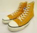 画像1: 90'S CONVERSE "ALL STAR HI" キャンバス スニーカー マスタード USA製 (VINTAGE) (1)