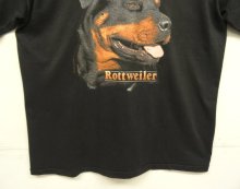 他の写真3: 90'S ROTTWEILER シングルステッチ 半袖 Tシャツ ブラック USA製 (VINTAGE)