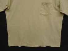 他の写真3: 70'S ANVIL シングルステッチ 耳付きポケット 半袖 Tシャツ ベージュ USA製 (VINTAGE)