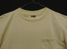 他の写真1: 70'S ANVIL シングルステッチ 耳付きポケット 半袖 Tシャツ ベージュ USA製 (VINTAGE)