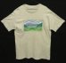 画像1: 90'S LL Bean "HARBORSIDE GRAPHICS" シングルステッチ 半袖 Tシャツ ヘザーグレー USA製 (VINTAGE) (1)