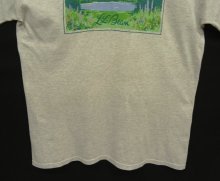 他の写真3: 90'S LL Bean "HARBORSIDE GRAPHICS" シングルステッチ 半袖 Tシャツ ヘザーグレー USA製 (VINTAGE)