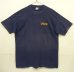 画像1: 90'S US COAST GUARD シングルステッチ 両面プリント 半袖 Tシャツ フェードネイビー USA製 (VINTAGE) (1)