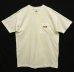 画像1: 90'S MARLBORO シングルステッチ 両面プリント ポケット付き 半袖 Tシャツ ホワイト USA製 (VINTAGE) (1)