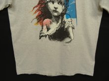 他の写真3: 80'S LES MISERABLES シングルステッチ 両面プリント 半袖 Tシャツ グレー USA製 (VINTAGE)