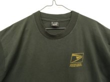 他の写真1: 90'S UNITED STATES POSTAL SERVICE シングルステッチ 両面プリント 半袖 Tシャツ フェードブラック USA製 (VINTAGE)