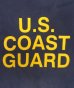 画像5: 90'S US COAST GUARD シングルステッチ 両面プリント 半袖 Tシャツ フェードネイビー USA製 (VINTAGE) (5)