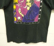 他の写真3: 90'S FABRIC ART "SHAKESPEARE ESPRESSO" シングルステッチ Tシャツ ブラック USA製 (VINTAGE)