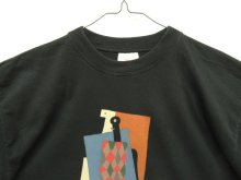 他の写真1: 90'S PABLO PICASSO "HARLEQUIN 1915 " オフィシャル Tシャツ ブラック (VINTAGE)