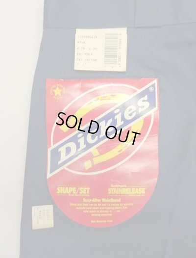 画像2: 80'S DICKIES 874 チビタグ ワークパンツ ネイビー W36L30 USA製 (DEADSTOCK)