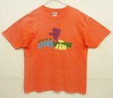 00'S HOLLYWOOD ROCKS THE MOVIES 両面プリント Tシャツ フェードレッド (VINTAGE)