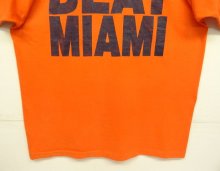 他の写真3: 90'S BEAT MIAMI シングルステッチ Tシャツ オレンジ USA製 (VINTAGE)