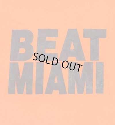 画像3: 90'S BEAT MIAMI シングルステッチ Tシャツ オレンジ USA製 (VINTAGE)