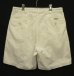 画像5: 90'S RALPH LAUREN "TYLER SHORT" ツープリーツ チノショーツ ホワイト USA製 (VINTAGE)