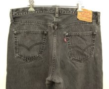 他の写真3: 90'S LEVIS 501 デニム ブラック USA製 W36L30 (VINTAGE)