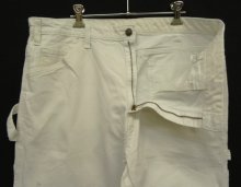 他の写真1: DICKIES ダブルニー ペインターパンツ ホワイト W36L30 (VINTAGE)