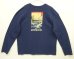 画像1: PATAGONIA "冨士三十六景　駿河薩タ之海上" バックプリント 長袖 Tシャツ ネイビー USA製 (VINTAGE) (1)