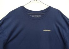 他の写真1: PATAGONIA "冨士三十六景　駿河薩タ之海上" バックプリント 長袖 Tシャツ ネイビー USA製 (VINTAGE)