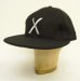 画像1: IDEAL CAP COMPANY "X" ウールキャップ ブラック USA製 (DEADSTOCK) (1)