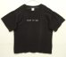 画像1: 90'S THE X FILES "trust  no one" 両面プリント 半袖 Tシャツ ブラック (VINTAGE) (1)