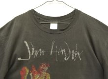 他の写真1: 90'S JIMI HENDRIX 両面プリント シングルステッチ 半袖 Tシャツ フェードブラック (VINTAGE)