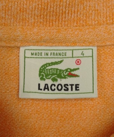 画像2: 80'S CHEMISE LACOSTE ポロシャツ オレンジメランジ フランス製 (VINTAGE)