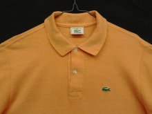 他の写真1: 80'S CHEMISE LACOSTE ポロシャツ オレンジメランジ フランス製 (VINTAGE)